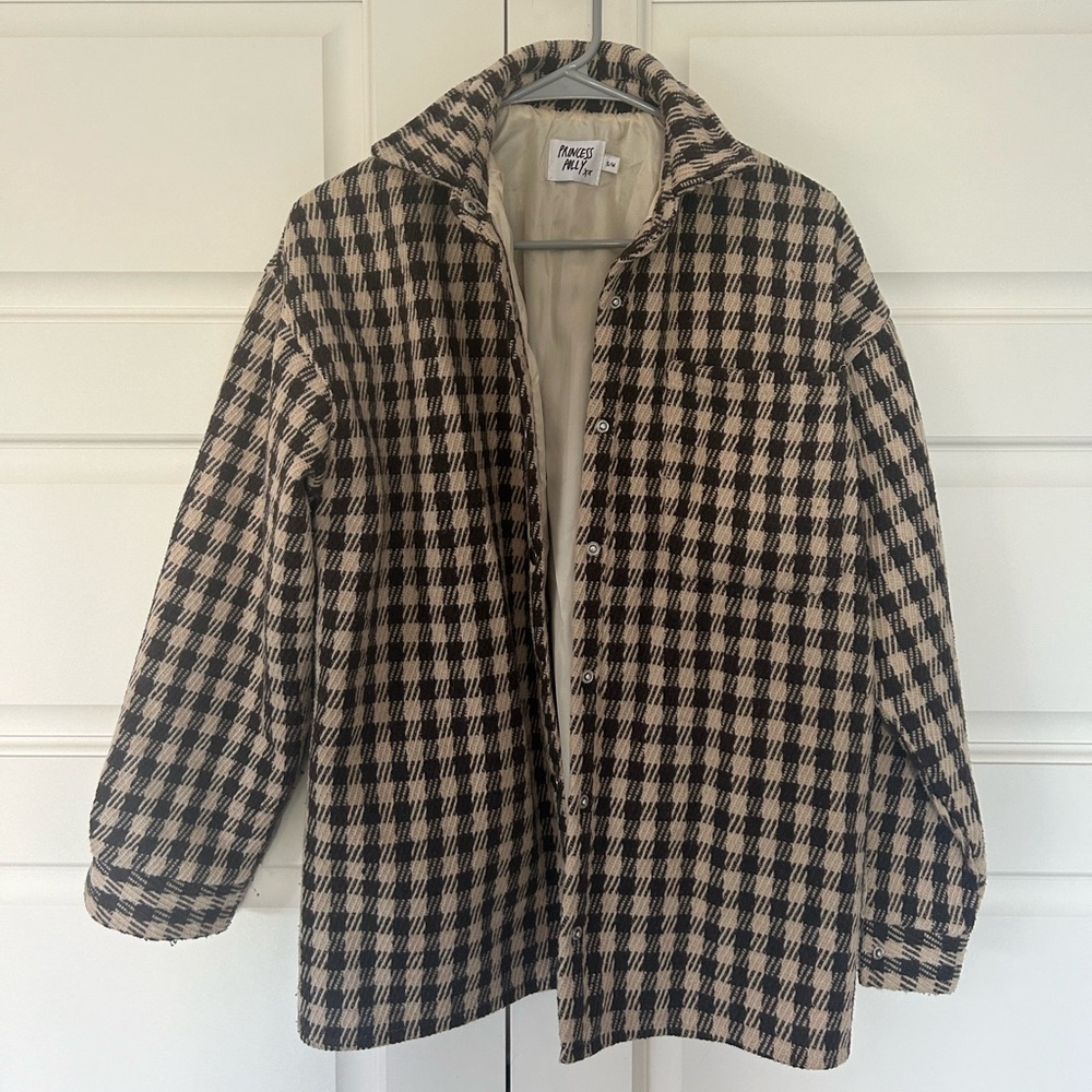 Princess Polly Oversized Patterned Jacket - image 1